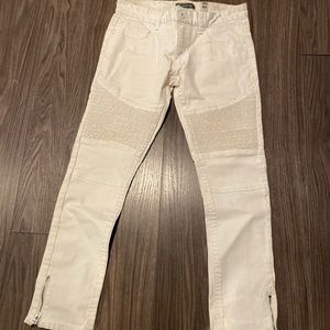 White jeans